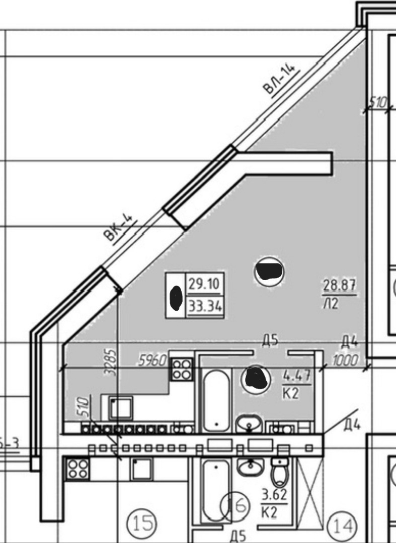 продажа однокомнатной квартиры номер A-174184 в Суворовском районе, фото номер 6